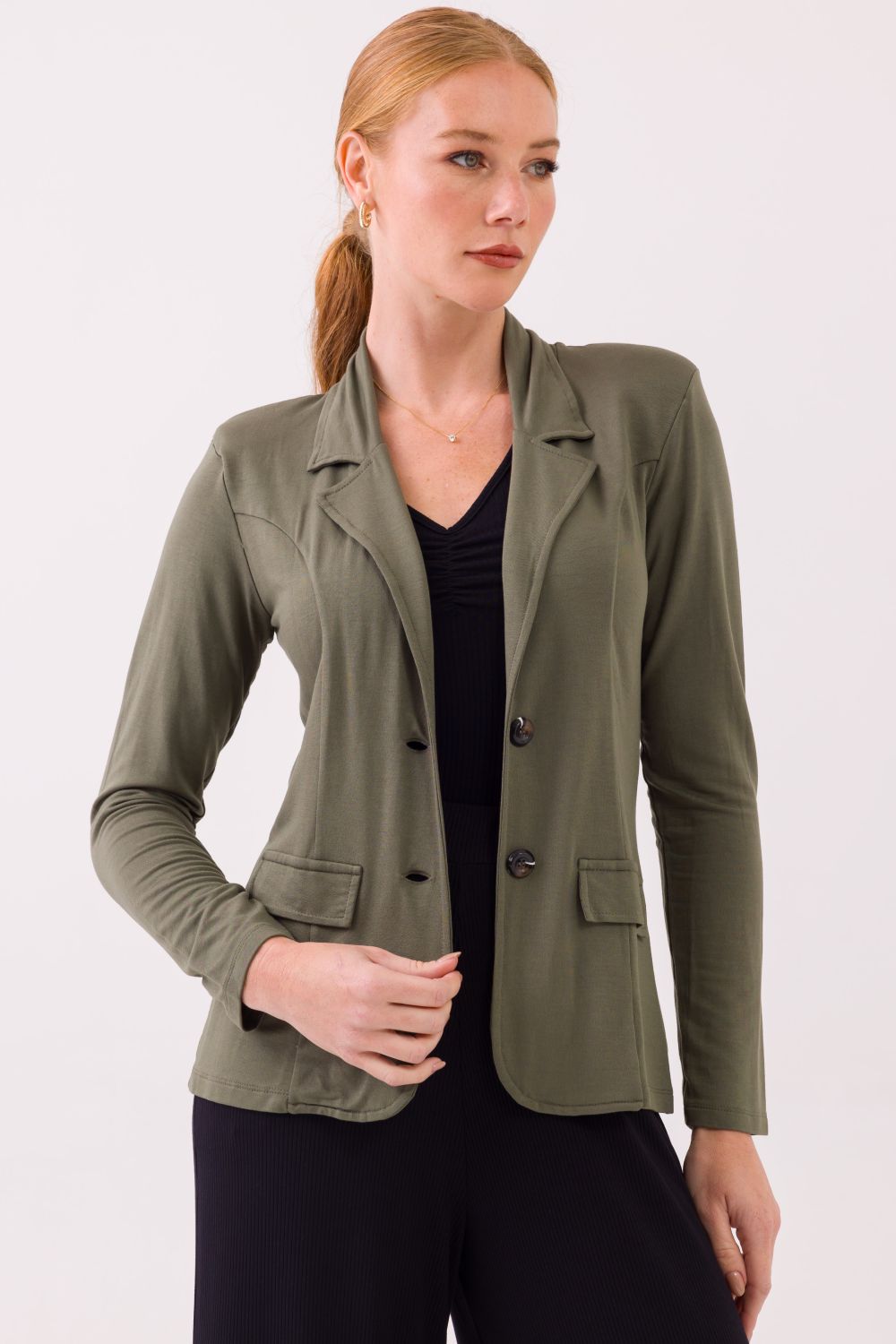 Blazer Melanie Verde Militar Cess