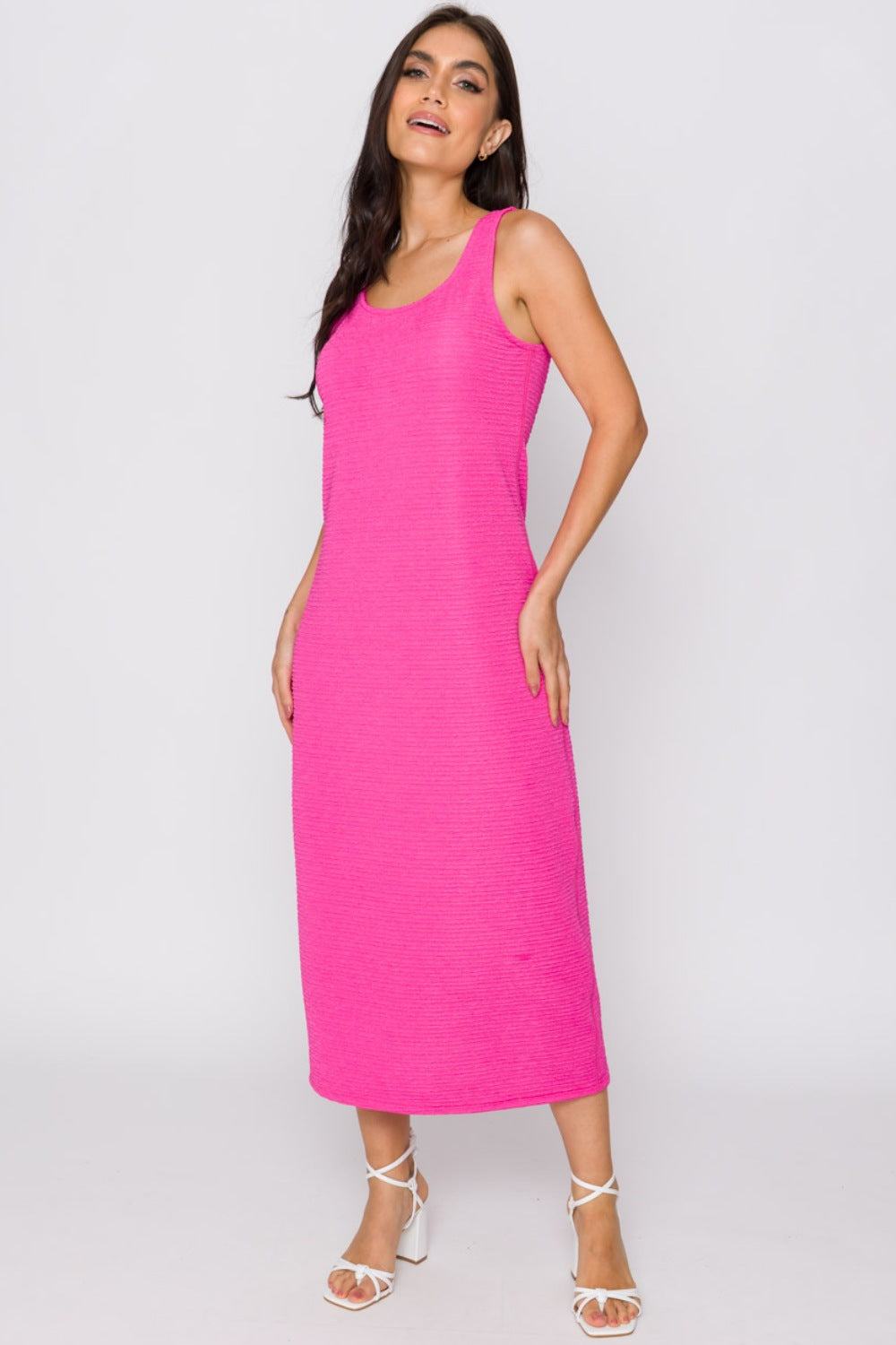 Vestido Midi Regata Bethany Rosa Cess